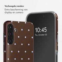 Selencia Vivid Backcover Samsung Galaxy S25 FE - Happy Dots Chocolate