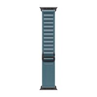 Apple Alpine Loop Band Apple Watch Series 1 - 11 / SE / Ultra (44/45/46/49 mm) - Maat M - Light Blue / Black Titanium