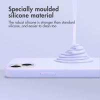 Accezz Liquid Silicone Backcover Samsung Galaxy A15 (5G/4G) - Paars