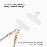 Selencia Universeel Polskoord met 2 haken - Beige