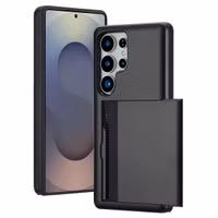 imoshion Backcover met pasjeshouder Samsung Galaxy S25 Ultra - Zwart