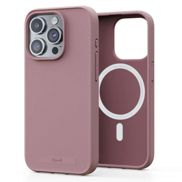 Njorð Collections Slim Case MagSafe iPhone 15 Pro - Pink Blush