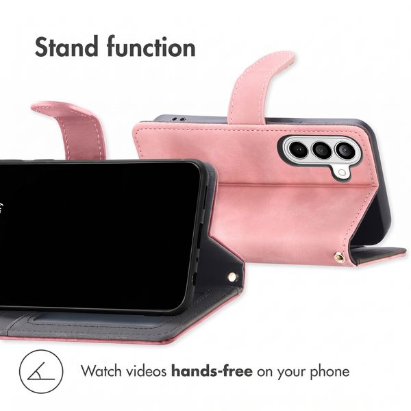 imoshion Bookcase with Strap Samsung Galaxy A27 (5G) - Pink