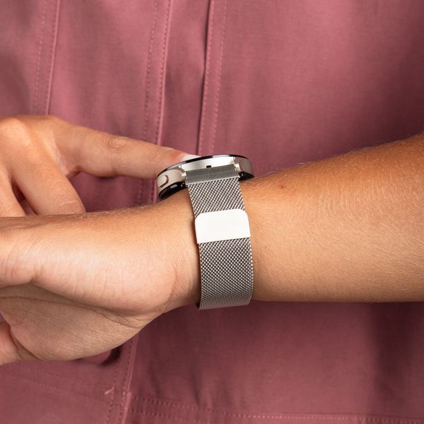 imoshion Milanees magnetisch bandje Samsung Galaxy Watch Ultra 2 (2026) / Ultra (2024/2025) - Zilver