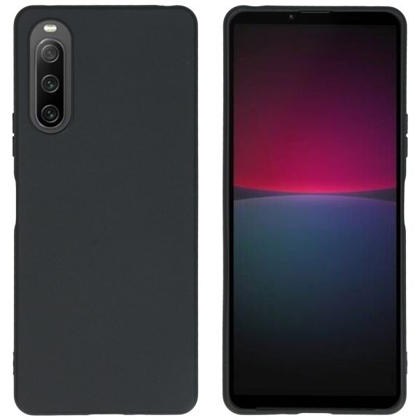 imoshion Color Backcover Sony Xperia 10 V - Zwart