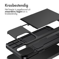 imoshion Backcover met pasjeshouder Apple iPhone 14 Plus - Zwart