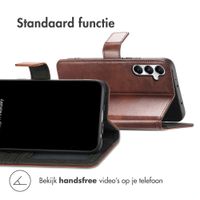 imoshion Luxe Bookcase Samsung Galaxy A16 - Donkerbruin