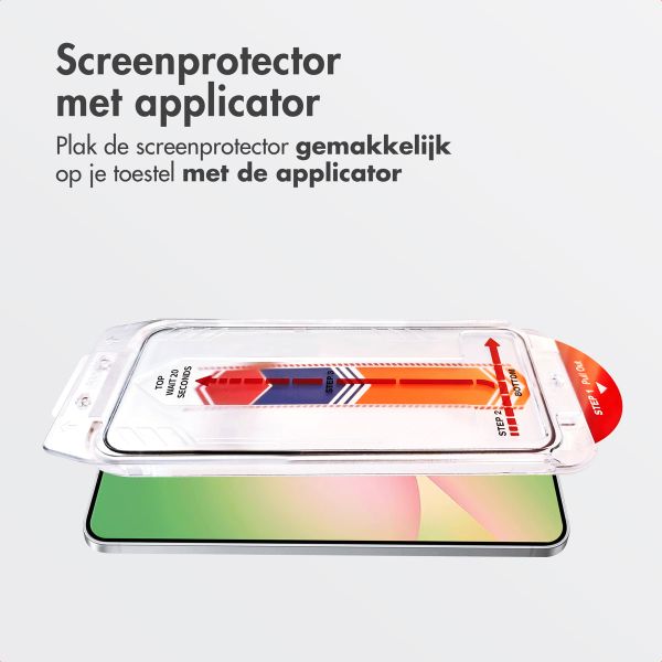 Accezz Gehard Glas Screenprotector + Applicator Samsung Galaxy A56