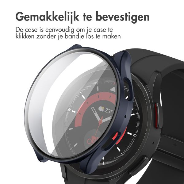 imoshion Full Cover Hardcase Samsung Galaxy Watch 5 44 mm - Donkerblauw