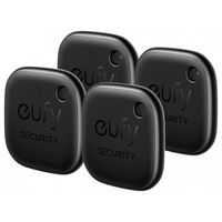 Eufy Smart Tracker Link - Bluetooth tracker voor iOS - 4 pack - Zwart