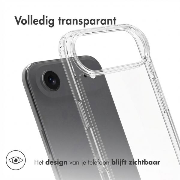 Accezz Xtreme Impact Backcover Apple iPhone Air - Transparant