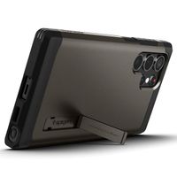 Spigen Tough Armor Backcover Samsung Galaxy S22 Ultra - Gunmetal