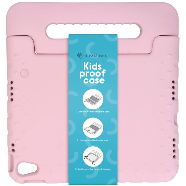 imoshion Kidsproof Backcover met handvat Samsung Galaxy Tab A9 8.7 inch - Lichtroze
