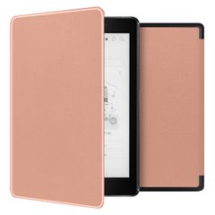 imoshion Slim Hard Case Bookcase Kobo Aura One - Rosé Goud