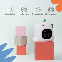 imoshion Kids Slaaptrainer - Nachtlampje met Speaker - Kinderwekker - Dino