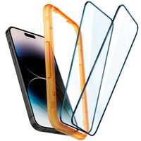 Spigen GLAStR EZ Fit Screenprotector + Applicator Apple iPhone 14 Pro