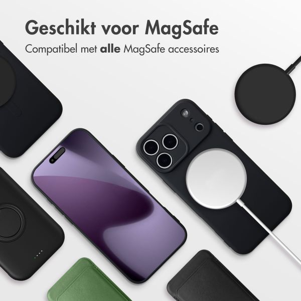 imoshion Color Backcover met MagSafe Apple iPhone 17 Pro Max - Zwart