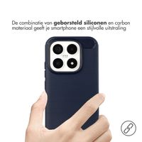 imoshion Brushed Backcover Xiaomi 17 - Donkerblauw