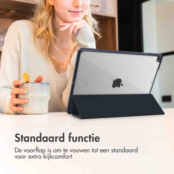 imoshion Trifold Hardcase Bookcase Apple iPad Pro 12.9 (2018/2020/2021/2022) - Donkerblauw