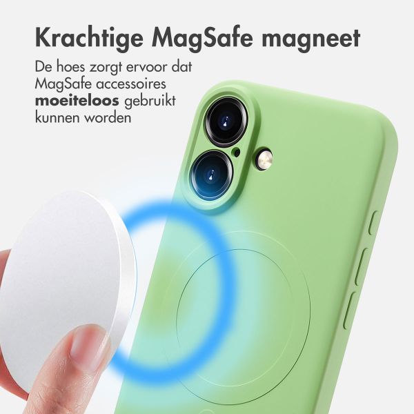 imoshion Color Backcover met MagSafe Apple iPhone 16 - Groen