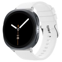 imoshion Flexibel Siliconen bandje Samsung Galaxy Watch 9 (40/44mm) / Watch 8 (40/44mm) / Classic (46mm) - Wit