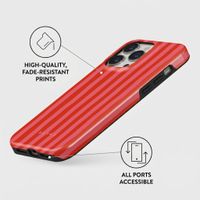 Burga Tough Back Cover with MagSafe Apple iPhone 14 Pro - Pomegranate