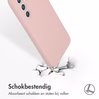 Accezz Liquid Silicone Backcover Samsung Galaxy A54 (5G) - Roze