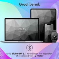 imoshion Draadloze Kinderkoptelefoon LED Light Cat Ear - Decibelbegrenzer - Met AUX kabel - Oranje