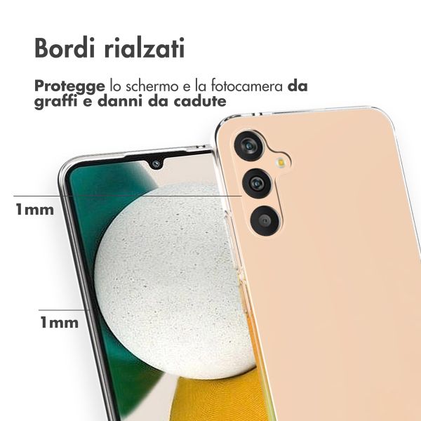 Accezz Clear Backcover Samsung Galaxy A34 (5G) - Transparant