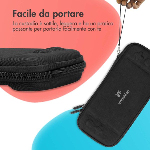 imoshion Nintendo Switch case - Hoes voor de Nintendo Switch / Switch OLED - Zwart
