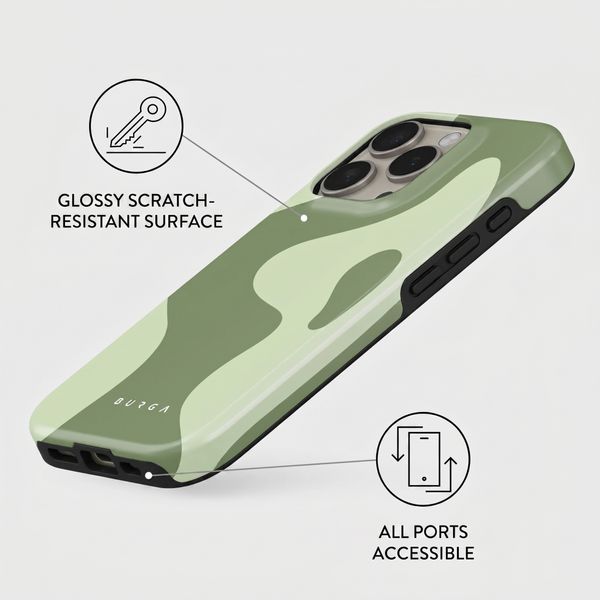Burga Tough Back Cover with MagSafe Apple iPhone 16 Pro - No Rush