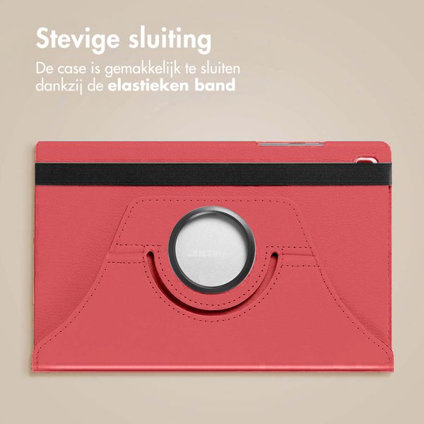 imoshion 360° draaibare Bookcase Samsung Galaxy Tab A11 - Rood