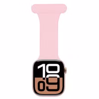 imoshion Verpleegkundige siliconenband Apple Watch Series 1 t/m 10 / SE / Ultra (2) (44/45/46/49 mm) - Roze