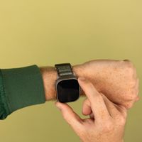 imoshion Nylon Alpine bandje Apple Watch Series 1 t/m 11 / SE / Ultra (44/45/46/49 mm) - Groen