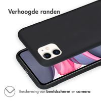 imoshion Color Backcover Apple iPhone 11 - Zwart