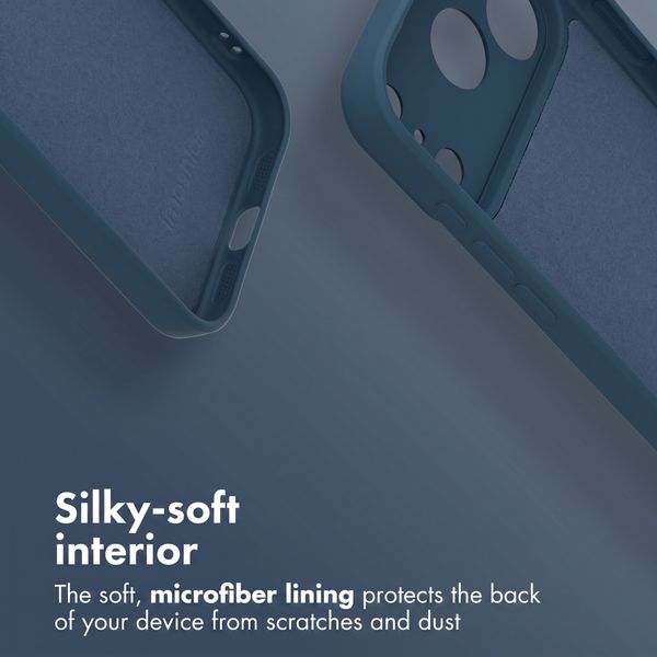 imoshion Colour Back Cover with MagSafe Apple iPhone 18 Pro / 17 Pro - Dark Blue