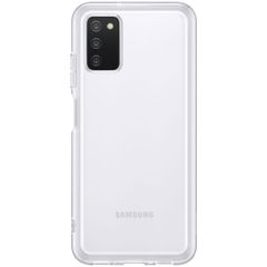 Samsung Originele Silicone Clear Cover Galaxy A03s - Transparant