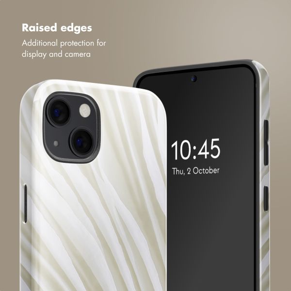 Selencia Vivid Back Cover with MagSafe Apple iPhone 13 - Nature Light Brown