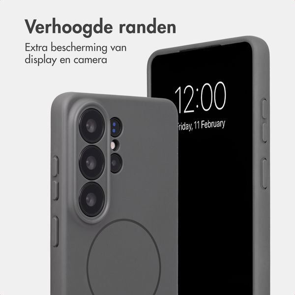 Accezz Grip Backcover met MagSafe Samsung Galaxy S26 Ultra - Grijs