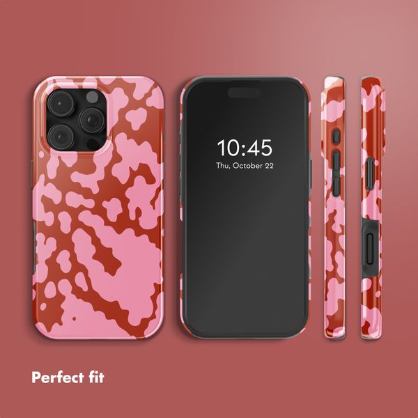 Selencia Vivid Back Cover with MagSafe Apple iPhone 16 Pro - Moo’d Blush Pink