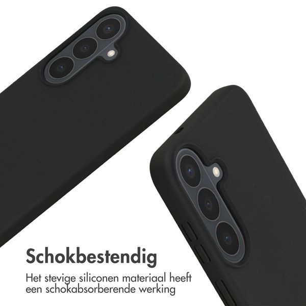 imoshion Siliconen hoesje met koord Samsung Galaxy S26 FE - Zwart