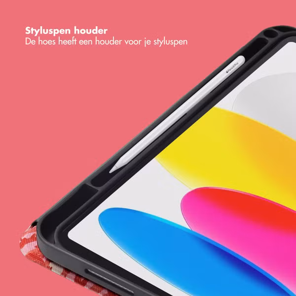 Selencia Vivid tablethoes Apple iPad 11 (2025) 11 inch A16 / iPad 10 (2022) 10.9 inch - Wild Spots Lipstick