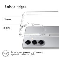 Accezz Xtreme Impact Back Cover Samsung Galaxy S26 Plus - Transparent