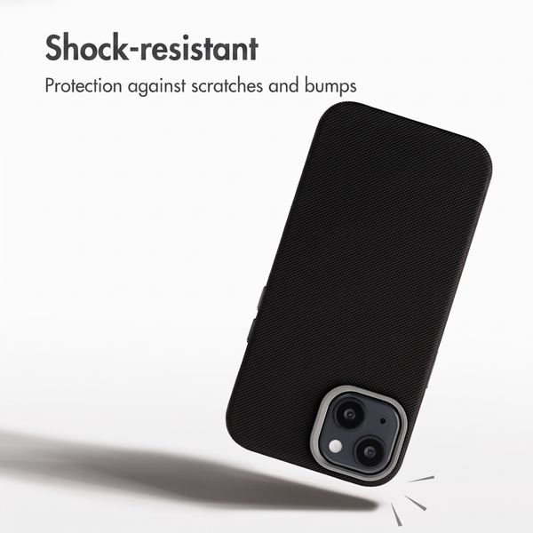 Accezz Mesh Back Cover with MagSafe Apple iPhone 15 - Black