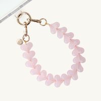 Selencia Lova Hartjes Polskoord - Milky Pink