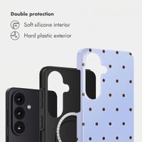 Selencia Vivid Back Cover with MagSafe Samsung Galaxy S26 - Happy Dots Digital Sky