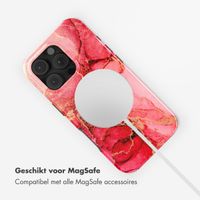 Selencia Vivid Backcover met MagSafe Apple iPhone 16 Pro Max - Rosy Marble
