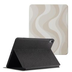 Selencia Vivid tablethoes Apple iPad Air 11 inch (2025) M3 / (2024) M2 / Air 5 (2022) / Air 4 (2020) - Desert Waves Beige
