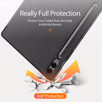 Dux Ducis Domo Bookcase Samsung Galaxy Tab S10 Plus / Tab S9 FE Plus / Tab S9 Plus - Zwart