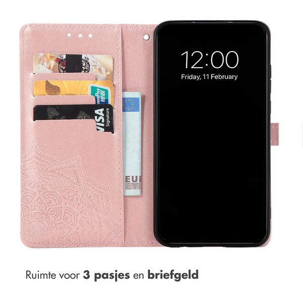 imoshion Mandala Bookcase Samsung Galaxy S26 FE - Rose Gold